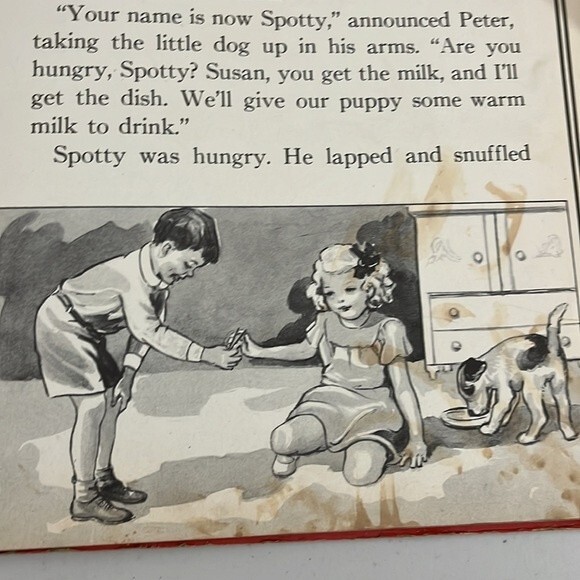 Nice Puppy by Martha Paulson copyright 1943 Children's Book - Picture 8 of 12